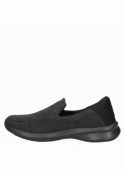 calzado urbano textil negro para hombre, cómodo y ligero, perfecto para uso prolongado