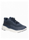 zapatilla azul urbana de mujer, diseño juvenil, material sintético, perfecta para un look casual