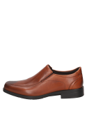 Calzado camel de cuero para hombre, estabilidad y protección extra.