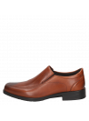 Calzado camel de cuero para hombre, estabilidad y protección extra.