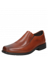 Zapato de vestir camel para hombre, plantilla FOOT PILLOW cómoda.