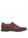 Zapato chocolate para hombre, protección extra con piezas interiores preformadas.