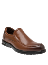 Elegante zapato casual de cuero café con protección extra y ligereza FEATHERLITE.