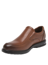 Zapato de cuero café con plantilla FOOT PILLOW para máxima comodidad al caminar.