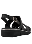 Sandalia Mujer G090 16 HRS negro