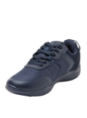 Zapatilla azul casual para mujer, con diseño moderno y deportivo, ideal para un look athleisure versátil y cómodo.