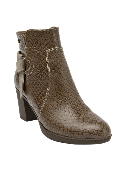 Botín casual de cuero para mujer 16HRS - Compra online