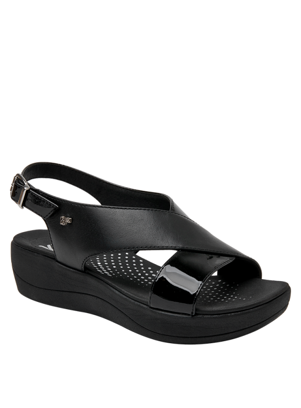 Sandalia mujer K010 16 hrs Negro