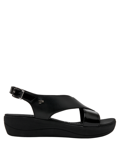 Sandalia mujer K010 16 hrs Negro