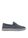 zapatilla azul casual de hombre con diseño moderno y juvenil, ideal para uso diario.