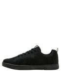 zapatilla urbana negra de hombre con altura de caña de 5 cm, combinando estilo y comodidad.