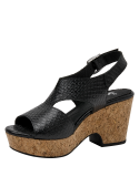 Sandalia Mujer K016 16 HRS NEGRO