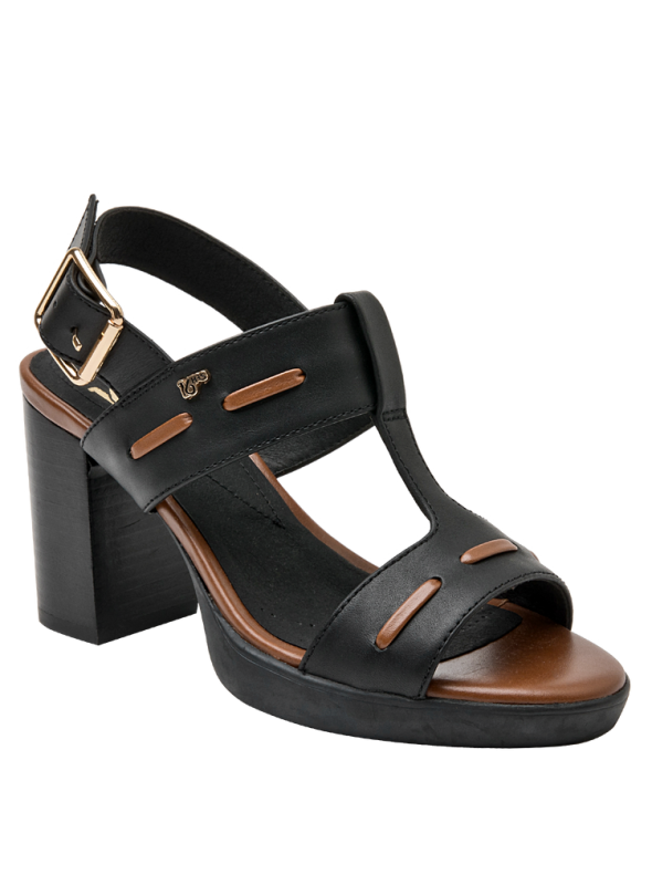 Sandalia de cuero blanco, diseño anatómico, ideal para días calurosos, estilo casual femenino.