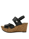 Sandalia Mujer K036 16 HRS NEGRO