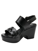 Sandalia Mujer K015 16 HRS NEGRO