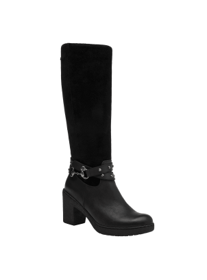 	Bota Cuero Mujer