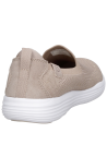 calzado beige de mujer con caña de 6.5 cm y forro textil suave.