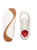 calzado blanco de estilo urbano para hombre, suela gruesa que proporciona soporte y amortiguación diaria.