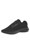 Zapatilla negra casual para mujer, diseño moderno y minimalista, ideal para actividades urbanas.