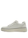 calzado deportivo blanco de cuero, estilo chunky, ideal para looks urbanos y casual-chic
