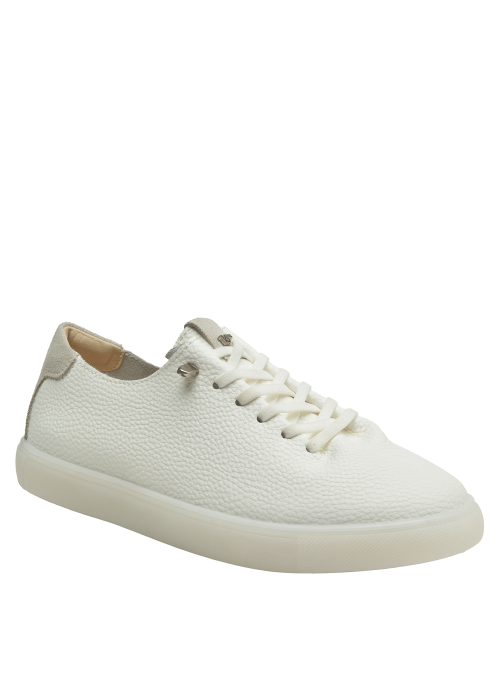 Zapatillas deportivas mujer cuero blanco marfil 16 HRS