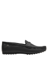 Mocasín de cuero negro, cómodo y ligero, perfecto para un estilo pulido y versátil.