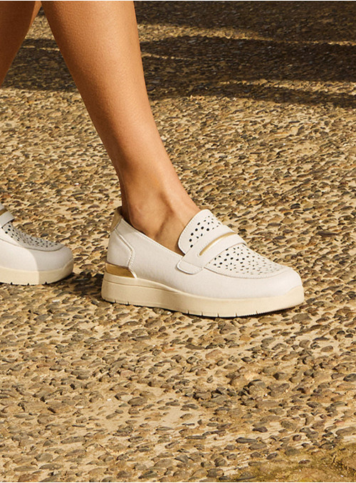Mocasín Cuero Mujer