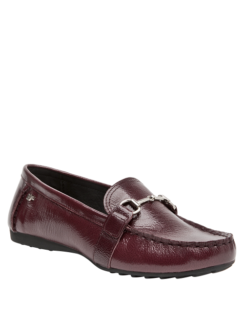 mocasín burdeos mujer diseño cómodo y elegante para uso diario en entornos urbanos