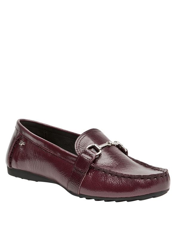 mocasín burdeos mujer diseño cómodo y elegante para uso diario en entornos urbanos