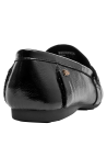 mocasín negro mujer estilo atemporal perfecto para looks urbanos