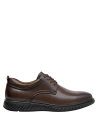 Zapatos elegantes café para hombre, estilo versátil, combinables con pantalones de tela o jeans.
