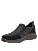 mocasines azul hombre casual de cuero, ideales para uso diario y actividades urbanas.