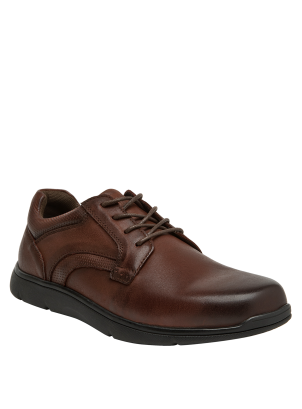 Zapato Hombre Cuero Café