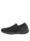 Zapatillas negras de mujer, diseño moderno, perfectas para uso diario, estilo casual.