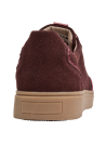 zapatillas de mujer burdeos con diseño anatómico para comodidad diaria