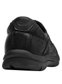 mocasín negro hombre casual cuero suave y transpirable