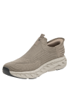 Zapatilla casual taupe para hombre, textil, ideal para uso diario y actividades urbanas.