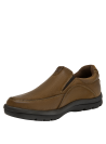 mocasín hombre café cuero estilo casual para uso diario y actividades urbanas