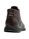Calzado formal café para hombre, confeccionado en cuero, perfecto para el trabajo o salidas.