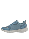 zapatilla azul mujer estilo casual con forro de malla transpirable