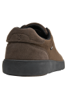 cafés zapatillas de cuero para hombre, diseño anatómico, perfectas para caminatas