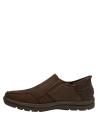 mocasín cuero moro hombre taco plano 3 cm ideal para comodidad