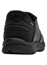 mocasín negro hombre casual con planta plana de 3 cm, comodidad para el día a día.
