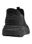 Calzado negro para hombre, estilo casual, con forro de mesh para mayor transpirabilidad.