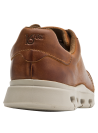 Zapato de cuero camel, ideal para ocasiones formales y casuales, estilo urbano.