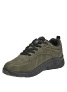 Zapatillas urbanas verdes para hombre, estilo casual, ideales para actividades diarias.