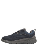 Zapatilla urbana azul para hombre, diseño anatómico ideal para combinar con jeans y camiseta.