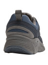 Calzado sintético azul para hombre, cómodo y transpirable, perfecto para el día a día.