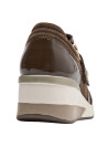 zapatillas de cuero café para mujer, diseño anatómico, perfectas para un look moderno.