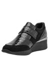 zapatillas negras charol mujer estilo moderno para uso diario